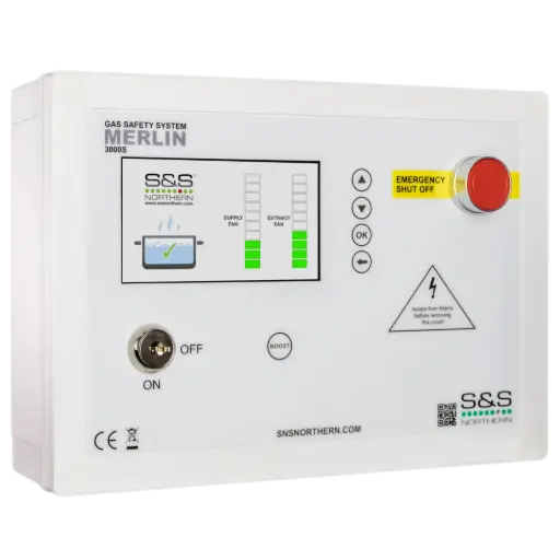 [3000S(ME)] Merlin 3000S Demand Controlled Kitchen Ventilation Energy Saving System