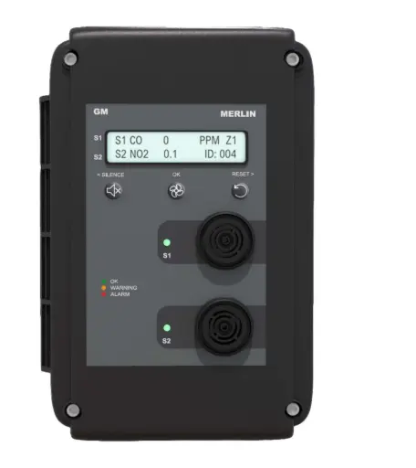 GM151 CO/NO2/PM10 Gas Monitor with Bacnet & Modbus
